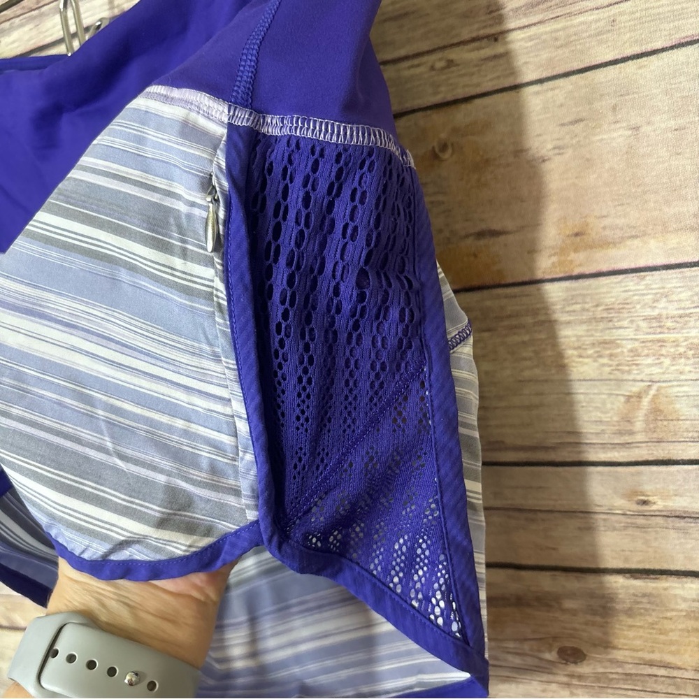 Lululemon Run Sun Sprinter Short Size 4
Elevation Stripe Bruised Berry - Picture 7 of 11